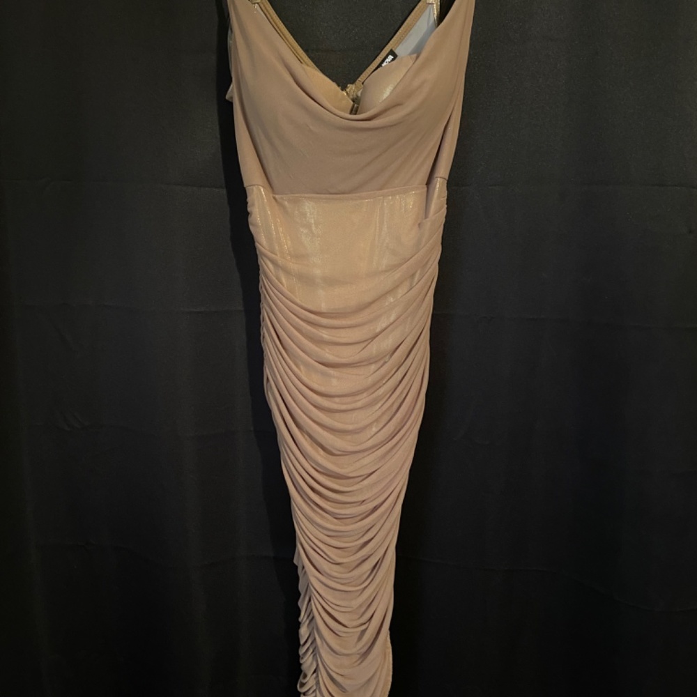 Fashion Nova mesh midi dress